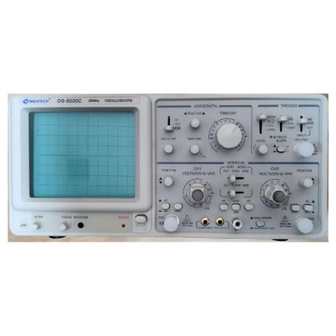 Mextech Analogue Oscilloscope 30 MHZ OS5030C 