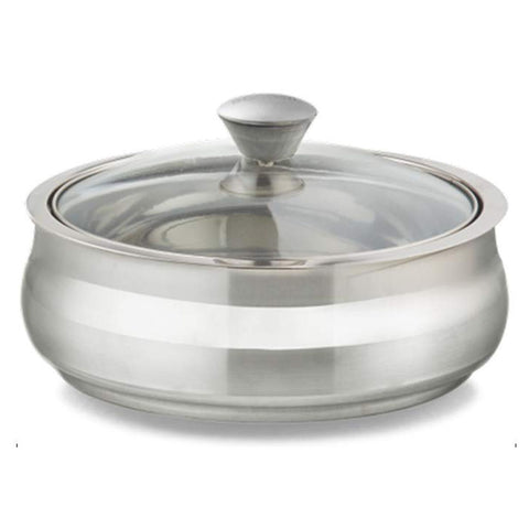 Borosil Servefresh Handi Server Casserole 800 ml SF0800GLHS11 