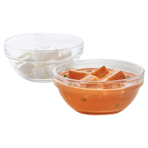 Borosil Stackable Glass Bowl Set Of 6 237 ml (10cm) IDBSTCB10CM 