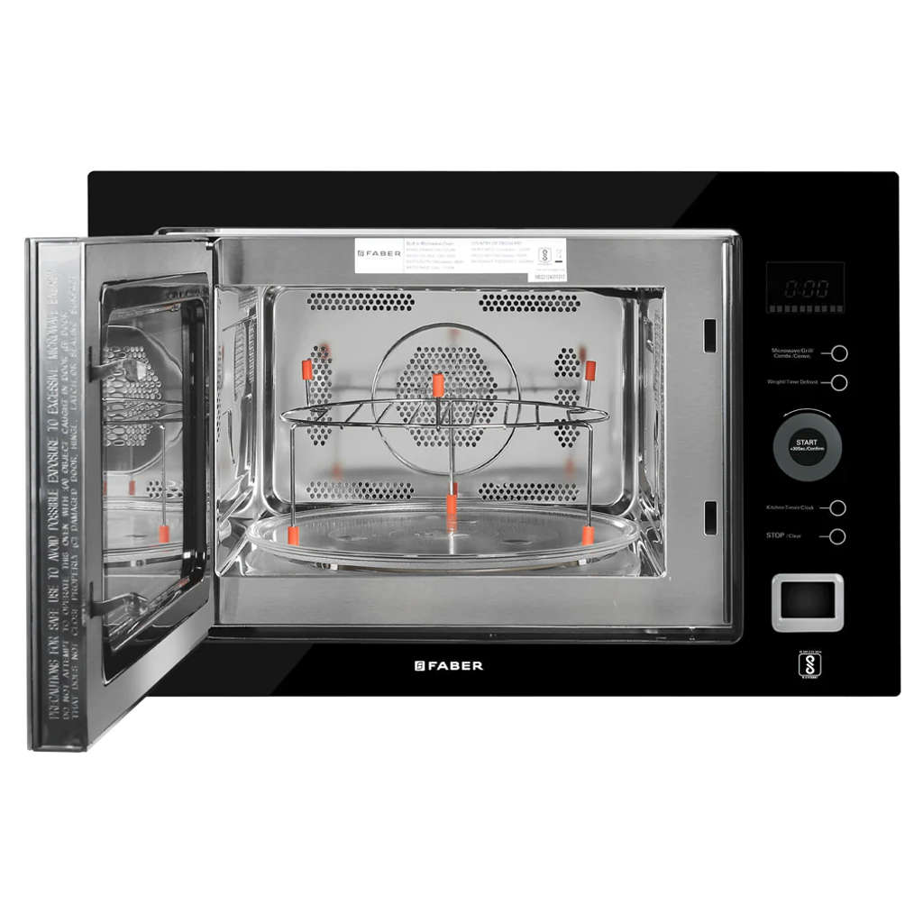 Faber Convection Built In Microwave Oven 25 Litre Black FBIMWO 25L CGS BK