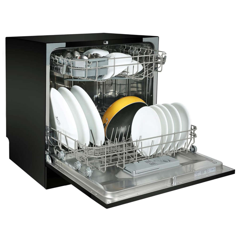 Faber Table Top 8 Place Setting Dishwasher FFSD 6PR 8S Ace Black