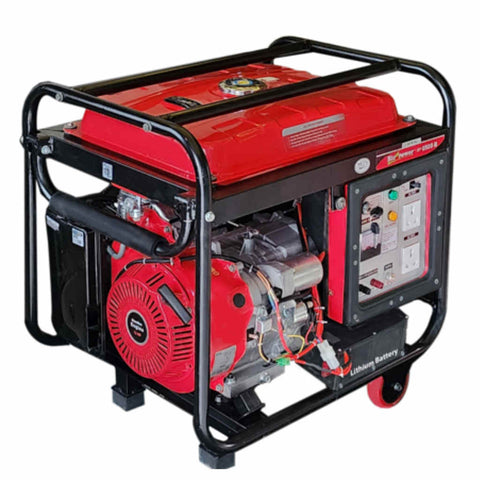 Himalayan Single Phase Petrol & LPG Portable Generator GE 7500 PS 