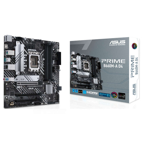 Asus Prime Micro ATX D4 Motherboard LGA 1700 B660M-A 
