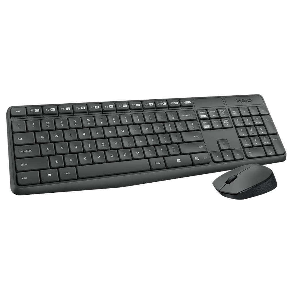 Logitech Wireless Keyboard And Mouse Combo MK235