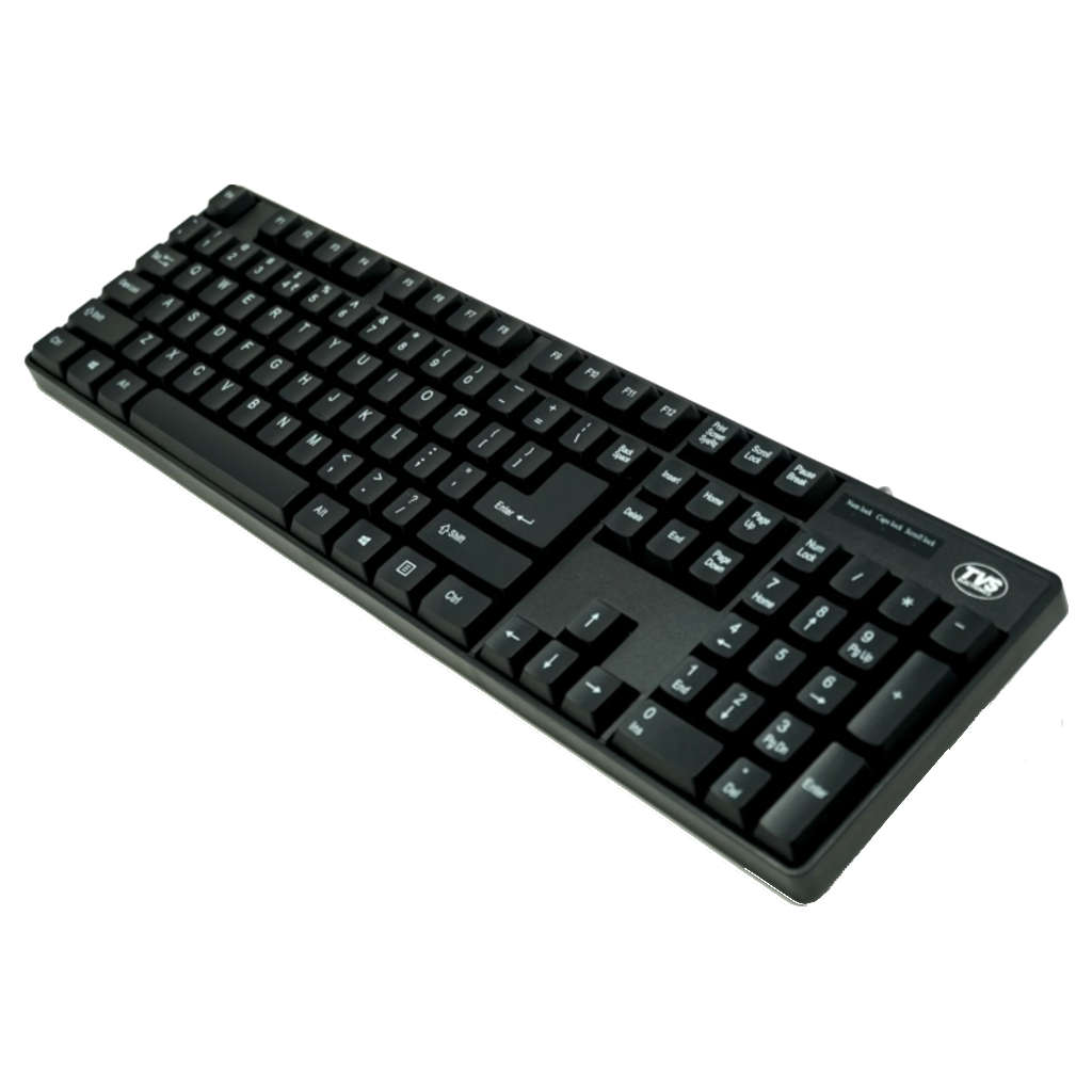 TVS Champ Wired Keyboard Black