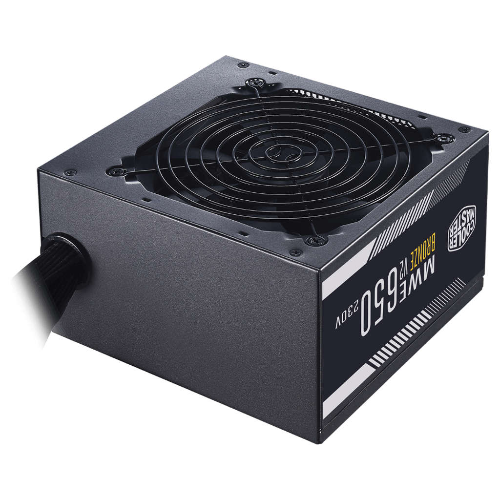 Cooler Master Bronze V2 MWE 650 Power Supply HDB Fan 120mm MPE-6501-ACABW-BIN