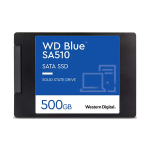 WD Blue SA510 SATA Internal Solid State Drive 500GB 2.5”/7mm Up to 560MB/s WDS500G3B0A 