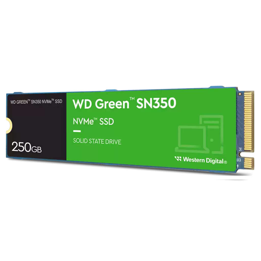 WD Green SN350 NVMe Internal Solid State Drive 250GB WDS250G2G0C