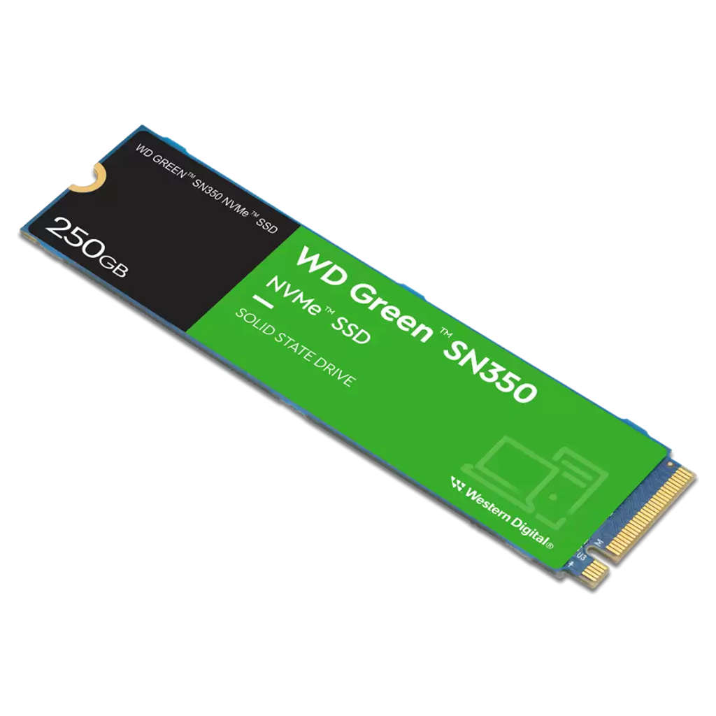 WD Green SN350 NVMe Internal Solid State Drive 250GB WDS250G2G0C