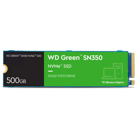 WD Green SN350 NVMe Internal Solid State Drive 500GB WDS500G2G0C 