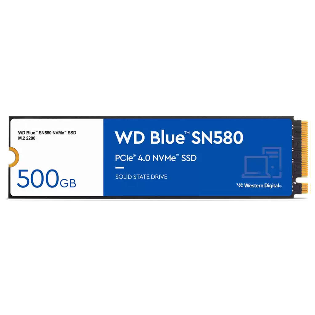 WD Blue SN580 NVMe Internal Solid State Drive 500GB WDS500G3B0E 