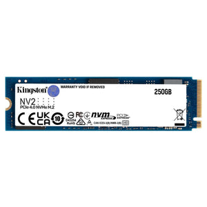 Kingston NV2 PCIe 4.0 Internal Solid State Drive 250GB SNV2S/250G 