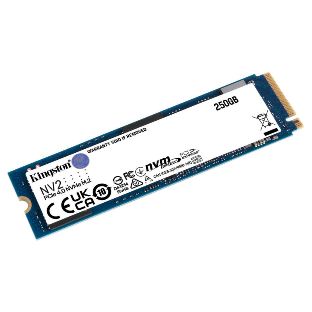 Kingston NV2 PCIe 4.0 Internal Solid State Drive 250GB SNV2S/250G