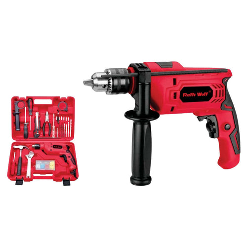 Ralli Wolf Professional Impact Drill Tool Kit 13 mm 500 W RDK13 