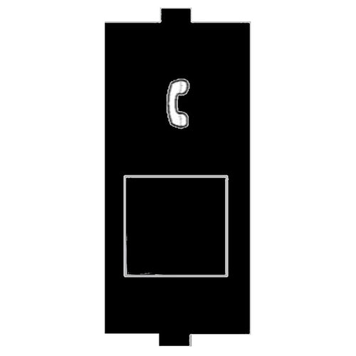 Anchor Tiona RJ11 Single Telephone Jack With Shutter 1 Module 86450B 