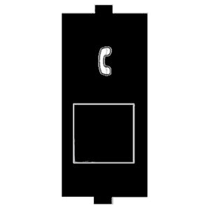 Anchor Tiona RJ11 Single Telephone Jack With Shutter 1 Module 86450B 