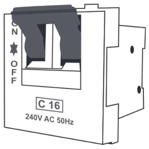 Veto Vyoma Double Pole MCB 16A-32A 