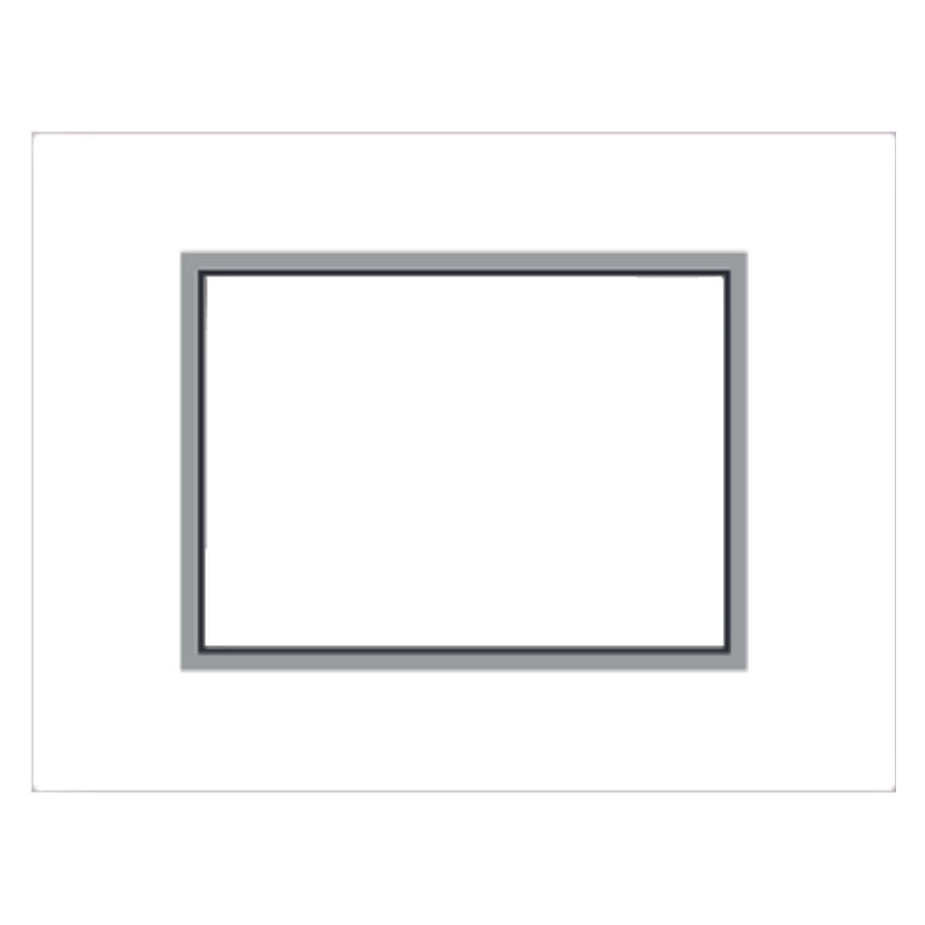 Veto Vyoma Silver Foil Modular Cover Plates 1M - 18M