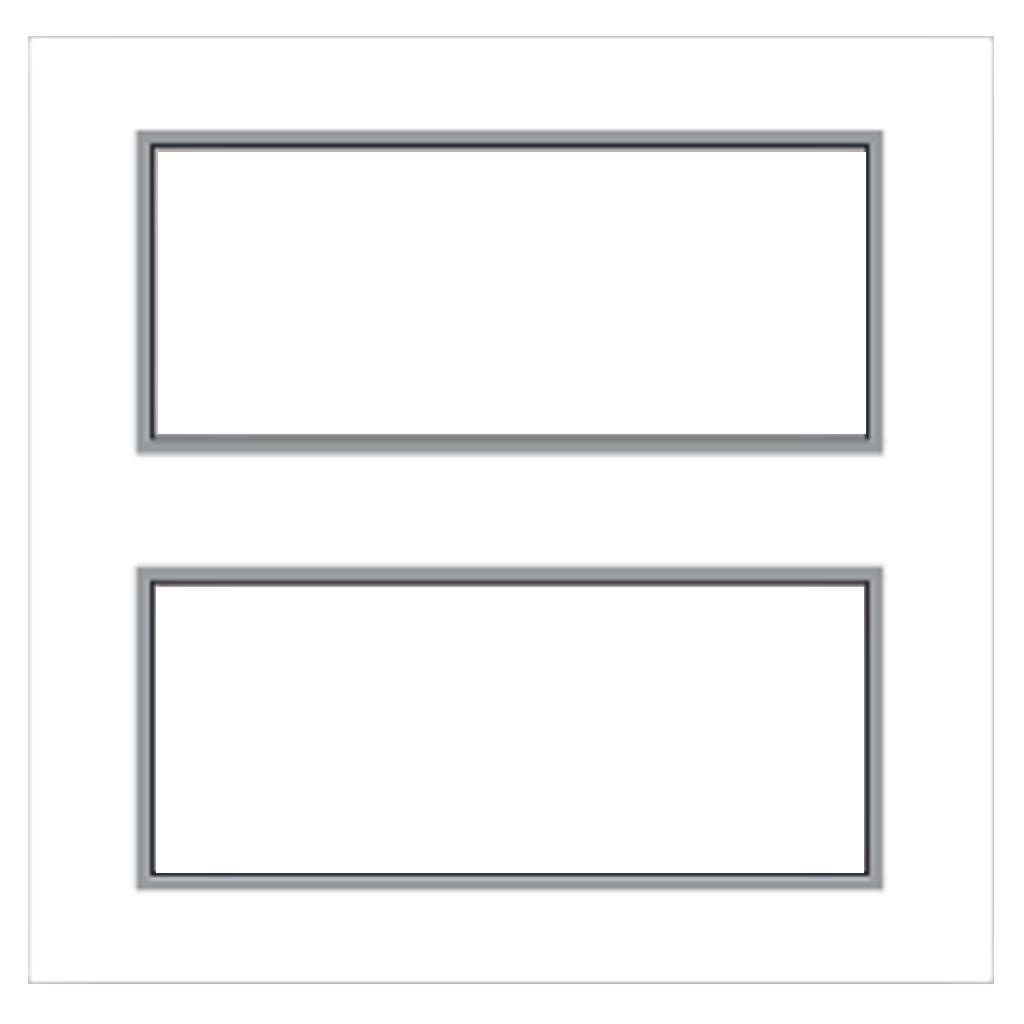 Veto Vyoma Silver Foil Modular Cover Plates 1M - 18M