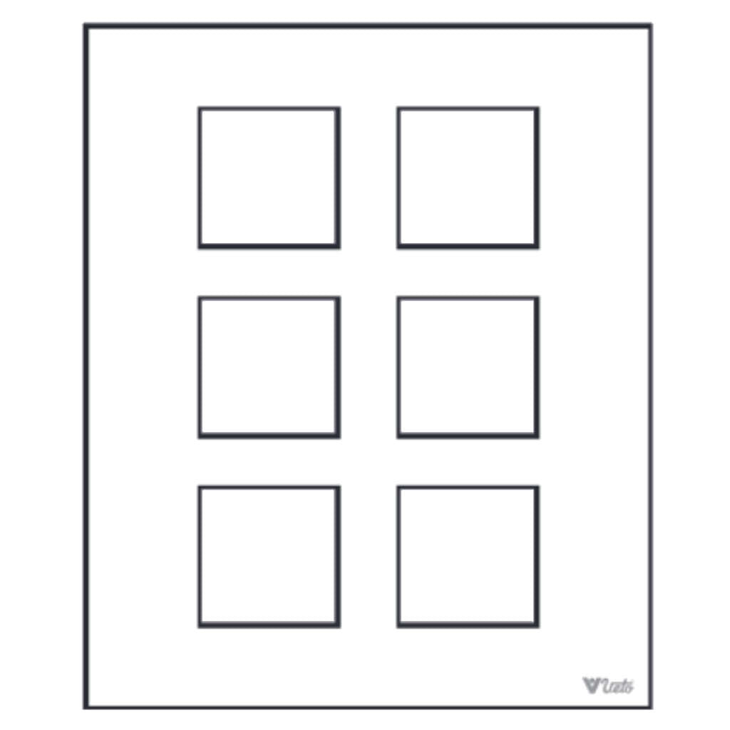 Veto Vyoma Wood Modular Cover Plates 1M - 18M