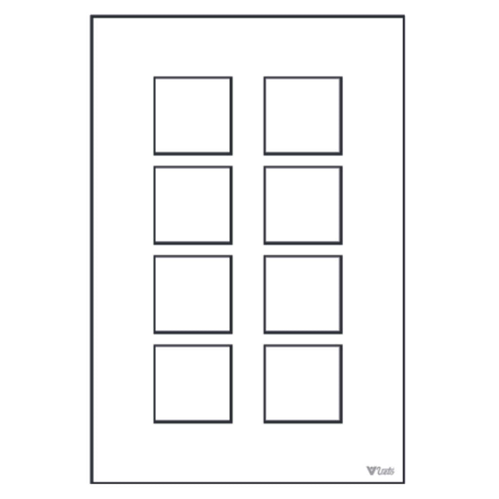 Veto Vyoma Wood Modular Cover Plates 1M - 18M