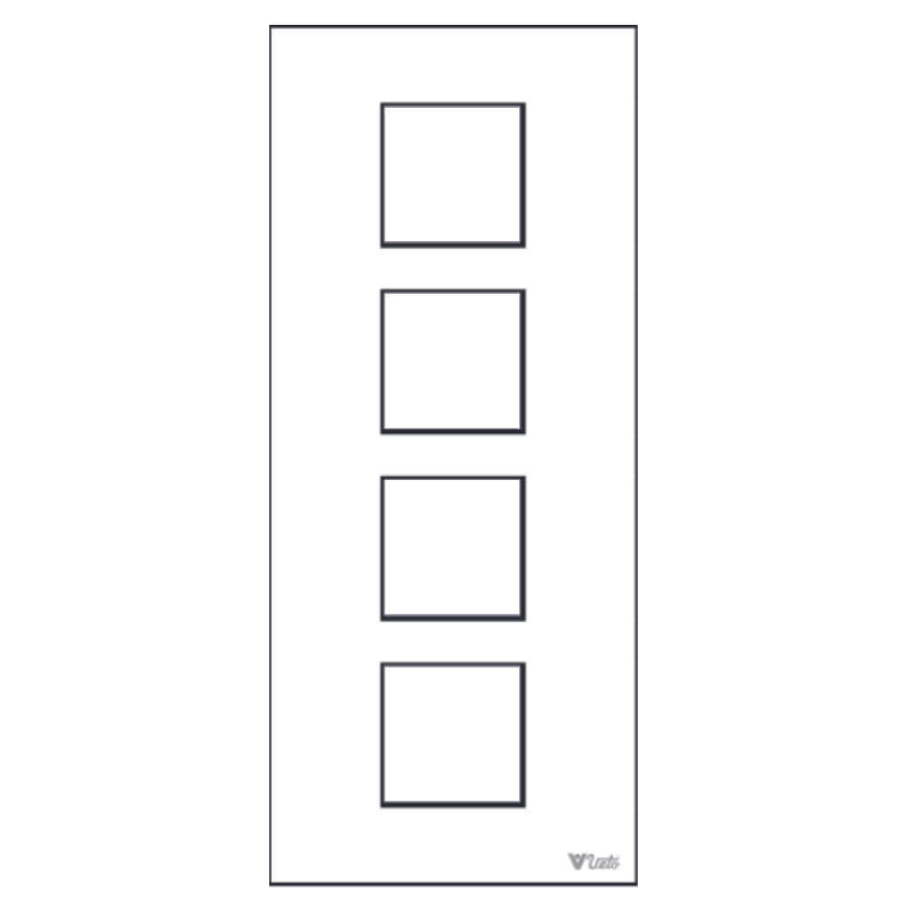 Veto Vyoma Wood Modular Cover Plates 1M - 18M