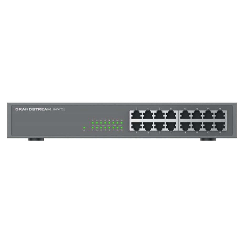 Grandstream 16-Port Unmanaged Network Switch GWN7702
