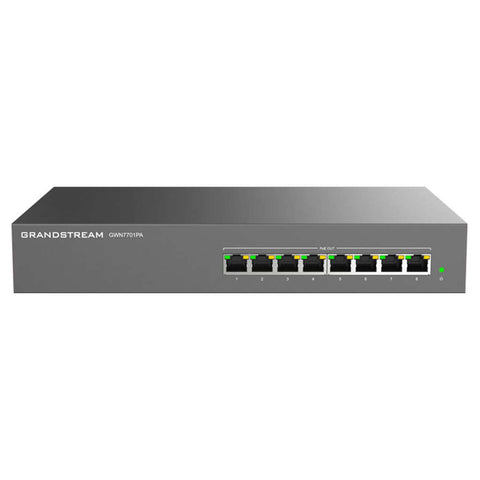 Grand Stream 8-Port Unmanaged Network PoE Switch GWN7701PA 