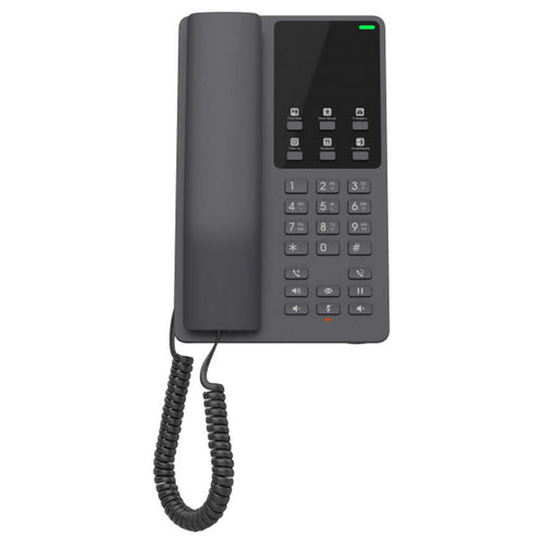 Grand Stream Compact Hotel IP Phone Black GHP621 