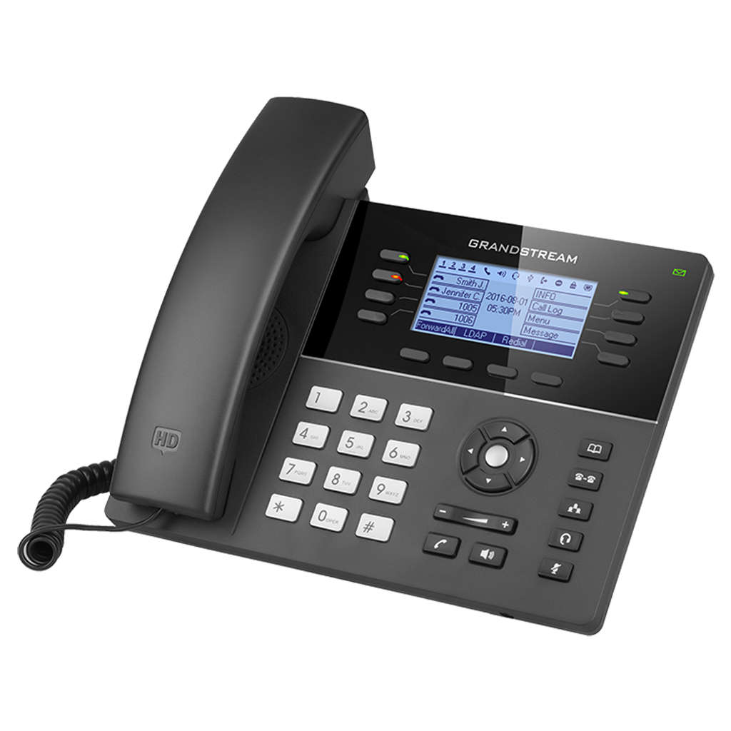 Grandstream Powerful Mid-Range HD IP Phone Black GXP1782