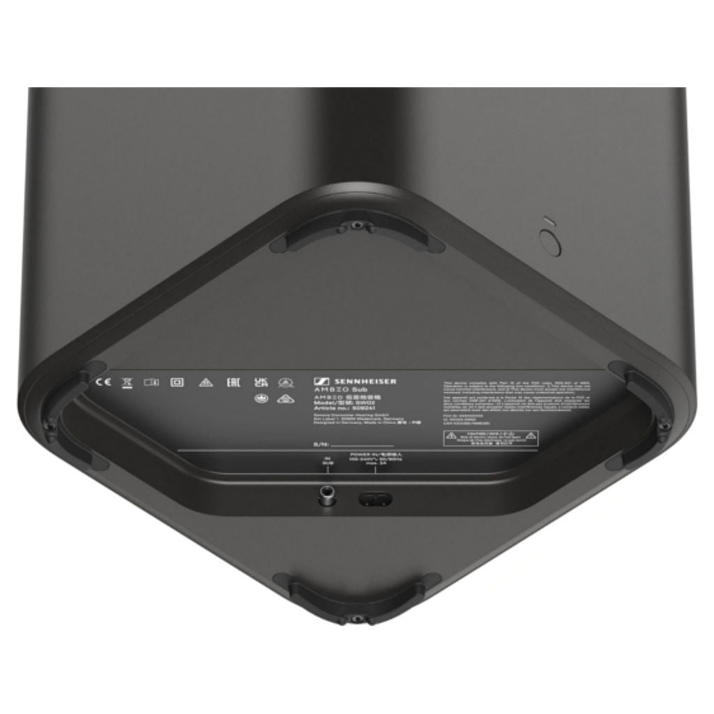 Sennheiser SW02 Ambeo Subwoofer Black