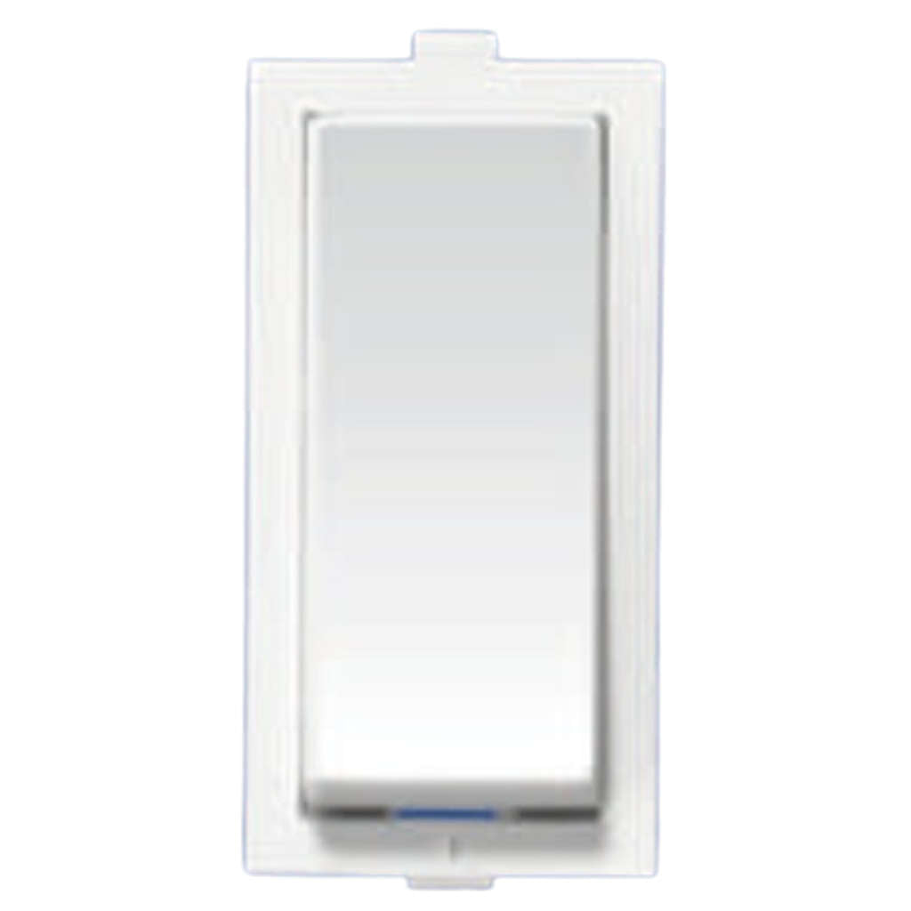 Buy Orbit Express Modular Series Dimple 10A 1 Way Switch 1 Module White ...