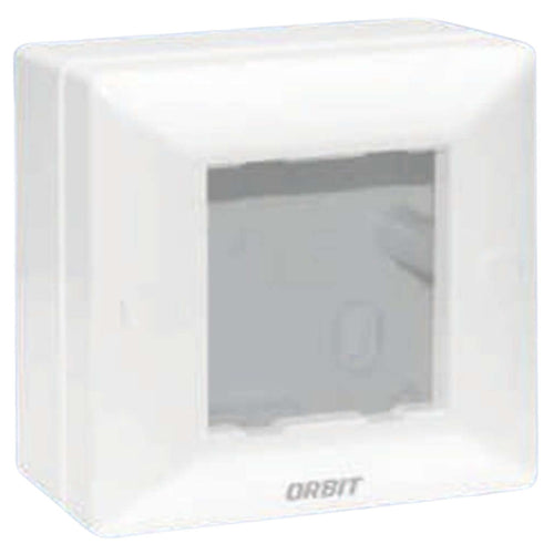 Orbit Express Modular Series Gang Box 2 Module White 1562 
