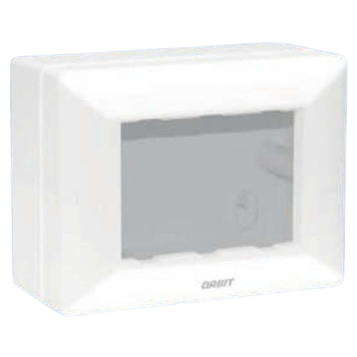 Orbit Express Modular Series Gang Box 3 Module White 1563 