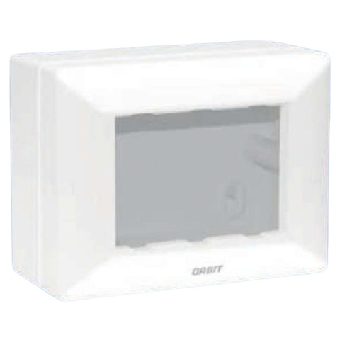 Orbit Express Modular Series Gang Box 3 Module White 1563 