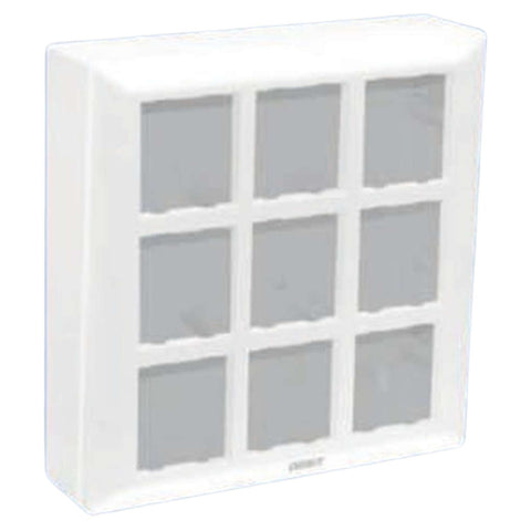 Orbit Express Modular Series Gang Box 18 Module White 1571 