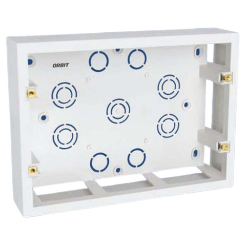 Surface Box 12 Module Buy Orbit Express Modular Series Surface Box 12 Module White 1578 ...