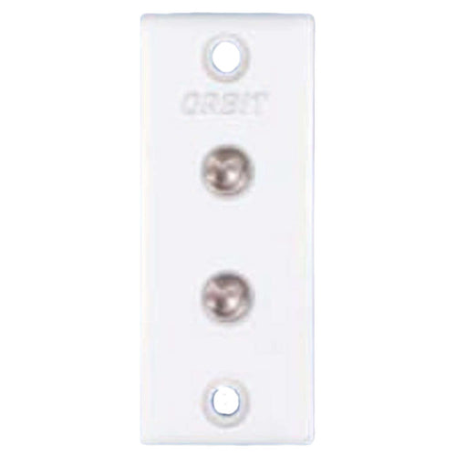 Orbit Vento Series 6A 2 Pin Socket White 1113 