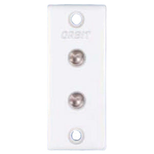 Orbit Vento Series 6A 2 Pin Socket White 1113 