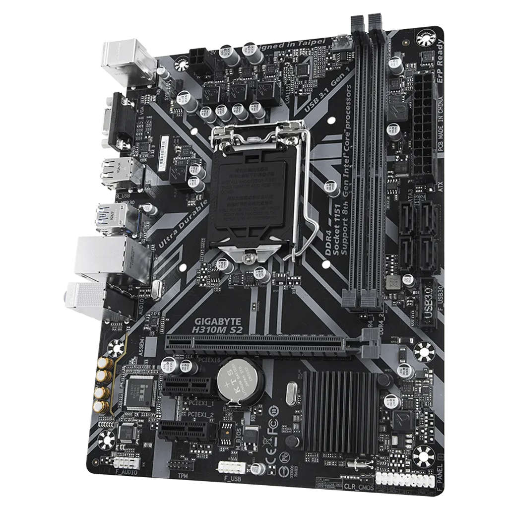 Gigabyte Ultra Durable Motherboard H310M S2
