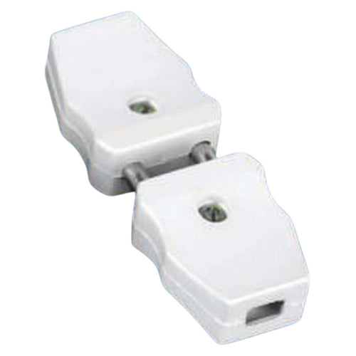 Orbit X1 Series 2 Pin Male/Female Plug Top White 1269-B 