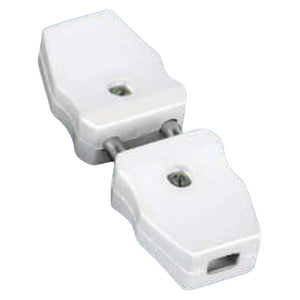 Orbit X1 Series 2 Pin Male/Female Plug Top White 1269-B 