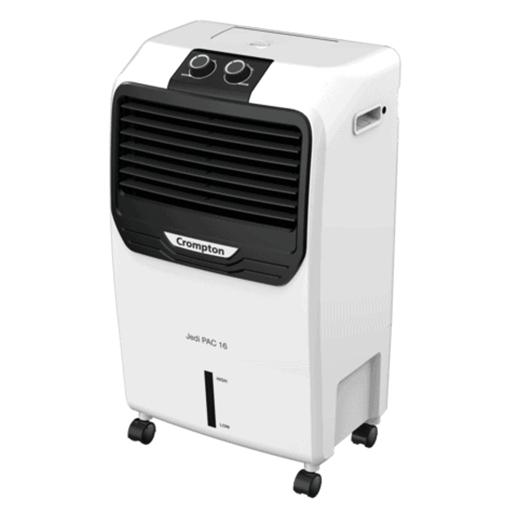 Crompton Jedi PAC16 Personal Air Cooler With Auto Swing Vertical Louvers 16 Litre