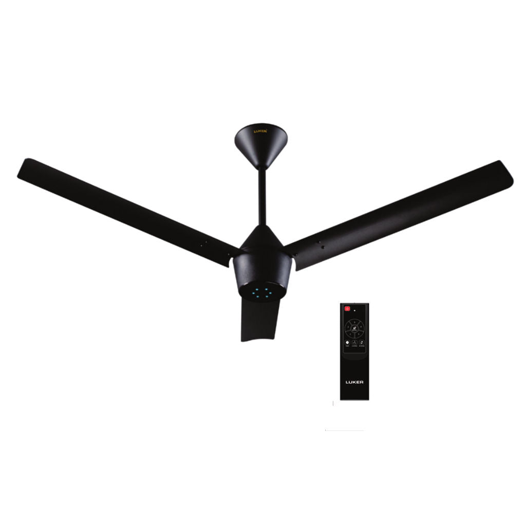 Buy Luker Radial BLDC Ceiling Fan 1200 mm Black Online at Bestomart