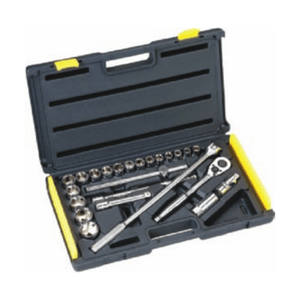 Stanley 24 Pc 1/2 Drive 6 Point Metric Socket Set – 1-86-589