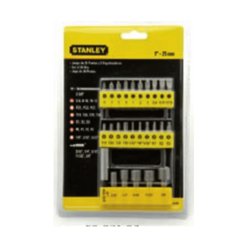 Stanley Screwdriver Insert Bit Set