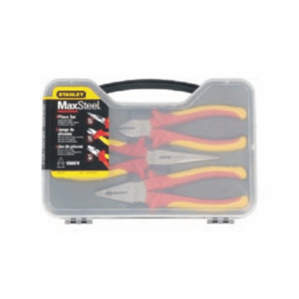 Stanley 3 Pc VDE Pliers Set 84-011-22