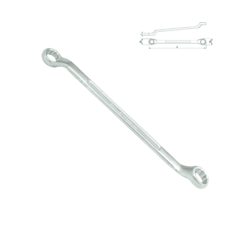 Taparia Ring Ended Spanner – Chrome Plated