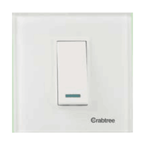 Havells Crabtree Murano Modular Plates – Arctic White