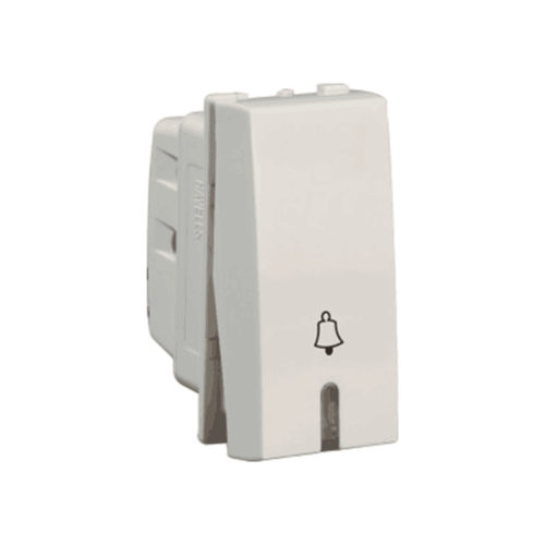 Havells Modular Oro 10 Ax / 6Ax Bell Push Switch with Indicator AHOSBIW060 / 100